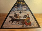 Vintage Russian Folklore Rare Stringed Wooden Balalaika
