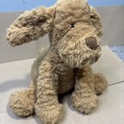 Jellycat Fuddlewuddle Puppy Dog 8    Plush Tan Golden Brown Stuffed Animal