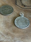 1800   s Love Token Fancy Engraved Jp Pj Silver Coin Us