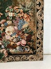 Vintage French Beautiful Floral Vase Art Scene Wall Hanging Tapestry 193x141 Cm