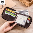 Bullcaptain Rfid Leather Men s Wallet Brand Wallet Retro Men s Short Coin Purse 