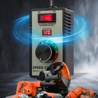 For Router Fan Variable Speed Controller Electric Motor Rheostat Ac 120v 15a Usa