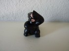 Handmade Clay Skunk Figures Holding Noses Set Of  2  Unique 2 