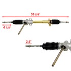 Steering Rack And Pinion W tie Rod Ends For John Deere Gator Th 4x6 2x4