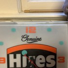 Vintage Hires Root Beer Lighted Clock Sign Clock Works Light Doesn   t