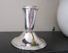 Vintage Newport Sterling Silver Weighted Candlestick Holder  3 5    Tall