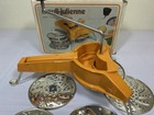 Vintage Moulinex Mouli-julienne Slicer Grader Model 445 Original Box   5 Discs