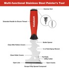 Goldblatt Drywall Hand Tool Kit Steel Joint taping Knives 14-in-1 Paint Scraper