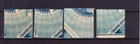 Latvia  1921  Mi 65y-68y   blue Back   Mnh     Signed
