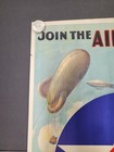 Original 1918 U s  Army Air Service Recruiting Poster 20   29 5 