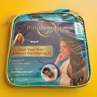 The Sleep Styler Large Heat-free Hair Rollers 6in Blue  8-pack Memory Foam