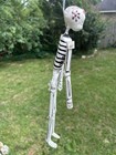 Skeleton Day Of The Dead Paper Mache Vintage Mexican Dia De Los Muertos Hand