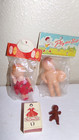 Lot 9  3 Small Dolls Vintage Japan Hong Kong Vinyl Plastic 2 Mip Play With Ball