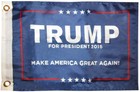 12x18 Trump President 2016 Make America Great Blue Double Sided Polyester Flag