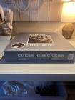 Ws Game Company Deluxe Vintage 2-in-1 Wood Chess And Checkers Game Set