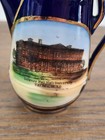 Antique Porcelain Cobalt Blue Creamer State University Vermilion  South Dakota