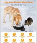 Heated Water Bowl For Dog   Cat  3 Temperature Settings   12h Timer  open Box 