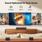 5 1 Sound Bar With Dolby Atmos  With Wireless Subwoofer And 2 Surround Speakers 