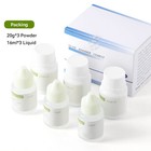 Usa Permanent Glass Ionomer Dental Cement Lining Luting Glue For Crowns  Bridges