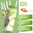 8-in-1 Aquarium Test Kit For Fish Tanks - Quick   Accurate Water Testing Strips 