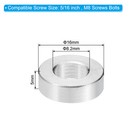 5pcs M8 Stainless Steel Spacers Metal Spacer 8 2mm Id X 16mm Od X 5mm L