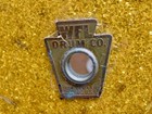 Vintage 1948-52 Ludwig Gold Sparkle 16    Floor Tom Drum - Wfl Badge Pre-serial