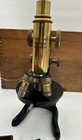 Antique Ernst Leitz Wetzlar Brass Microscope  239601