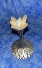 Grey Goose Vodka Martini Glass Stem Pewter Vine Pattern Stem Only No Glass