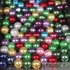 200pcs Top Quality Czech Glass Pearl Round Loose Beads 3mm 4mm 6mm 8mm 10mm 12mm