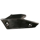 100  Real Carbon Fiber For 2013-2026 Zx-6r Zx6r Exhaust Guard Cover Heat Shield