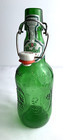 Vintage Grolsch Green Empty Beer Bottle W porcelian Swing Top Lid