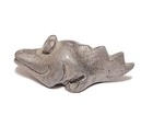 53g Pewter Collectable Animal Toys Handmade Crocodile Paper Weight Scrap Metal