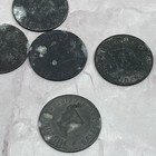 Vtg Missouri State Department Of Revenue Sales Tax Metal Token Chit Set Of 5 Se2