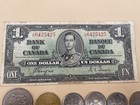 Lot Canadian 2 Banknotes   41 Coins 1929-1987 Canada Currency