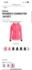 Rapha Women s Commuter Jacket Size Large  High Vis Pink Euc