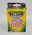Crayola Glitter Crayons 24 Pieces New In Box Colors Nwt