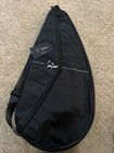 Roger Federer Single Racquet Cover Black Tennis Bag Carry Case