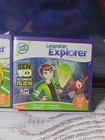 2 Leap Frog Leappad Explorer Learning Games  Ultimate Alien Ben 10  Nfl Rushzone
