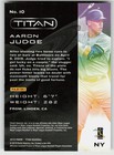 2019 Panini Chronicles  10 Aaron Judge Baseball New York Yankees
