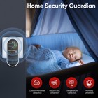 4 In 1 Gas   Carbon Monoxide Detector With Temperature And Humidity Display