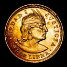  Per   1 5 Libra  1 60 Gg  1919 Lima  per    Km  210 Unc-