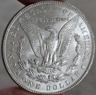 1904-p  Morgan Dollar - Blast White Uncirculated - Part Of Old Lot