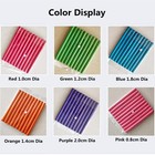 42 Pcs lot Heatless Curling Rod Soft Sponge Hair Curler Roller Foam Bendy Twist