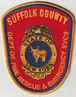 Suffolk County Ny Dept  Of Fire Rescue   Emergency Patch Set Ship From Australia