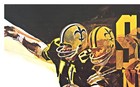 New Orleans Saints Poster Vintage Art 1970s Print Football Gift 12x16 