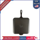 Lodge 11 Inch Square Cast Iron Griddle Pre Seasoned Skillet Pan