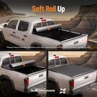 5ft Bed Soft Vinyl Roll Up Tonneau Cover For 2024 25 26 Toyota Tacoma Fleetside