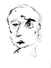 Samatowic Portrait 9x12 Abstract Expressive Handmade Signed Original Fine Art 18