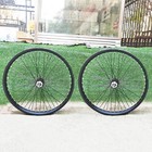 Cdhpower 26  Bike Rim Wheel Set 12g Heavy Duty Double Wall 48 Spoke Bike Rim Set