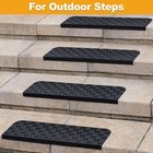 Rubber Stair Treads Non Slip Outdoor indoor 30  X 10  5-pack  Outdoor Stair T   